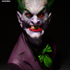 Illustration for article titled The Joker Gets a Truly Disturbing Bust Designed by Horror Master Rick Baker